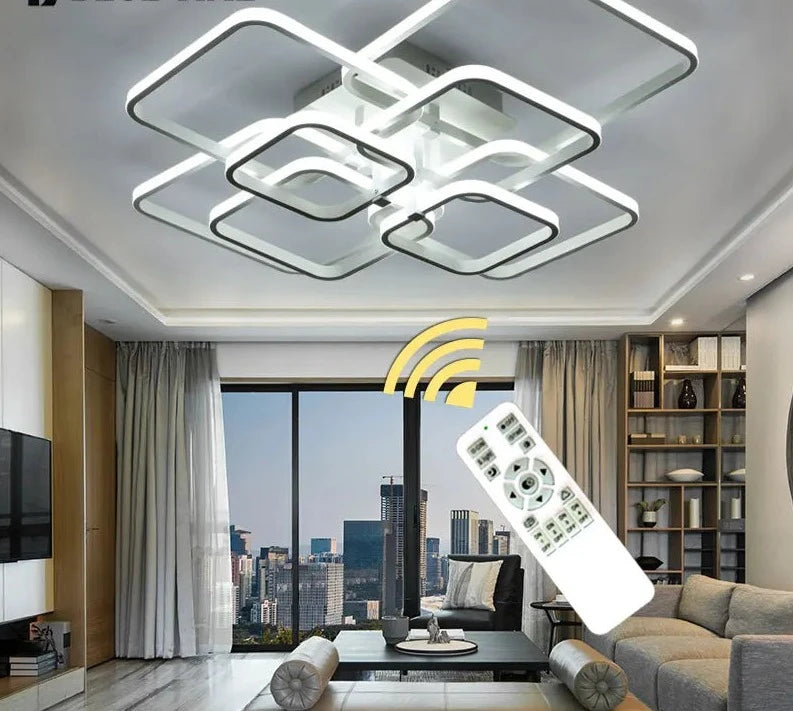 Modern Led Lustres Ceiling Chandelier Lighting