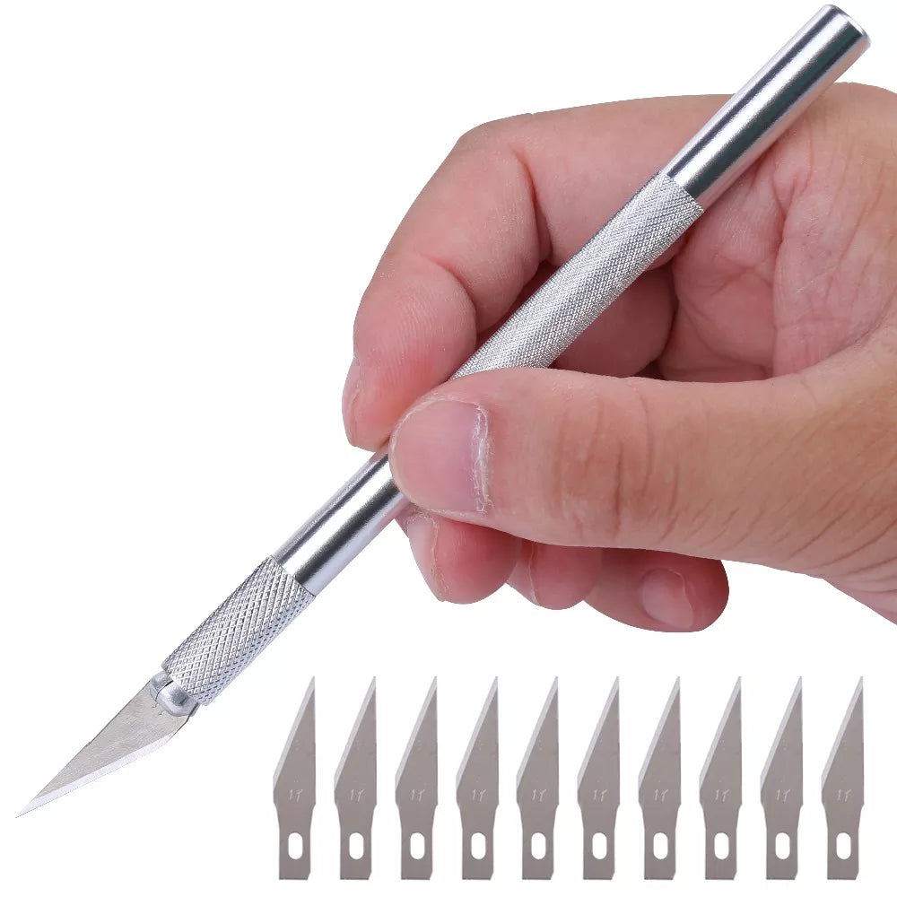 12pcs Paper Cutter Pen  for Crafts Arts Drawing DIY