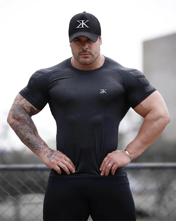 Bodybuilding and Fitness Short Sleeve T-shirt