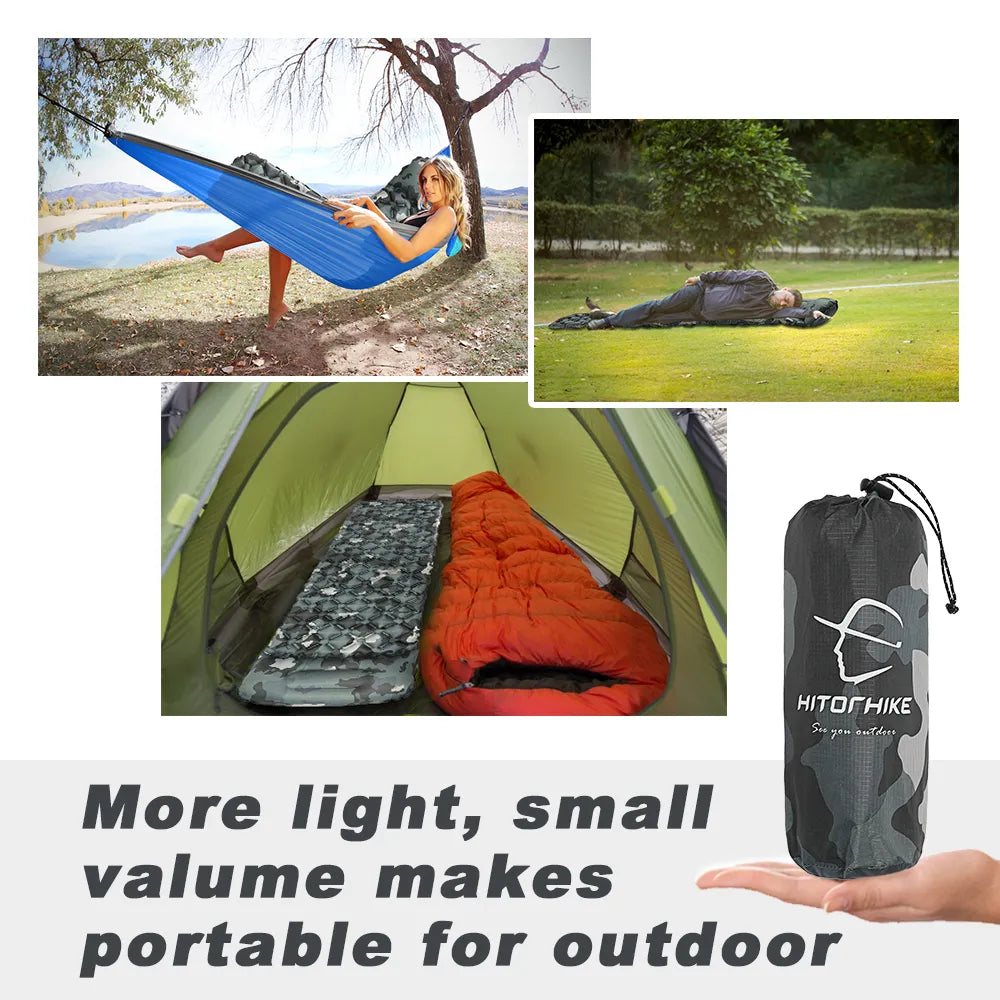 Outdoor Sleeping Pad Camping Inflatable Mattress