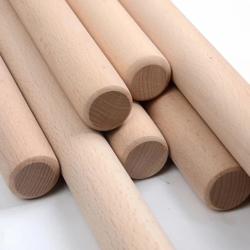 Wooden Rolling Pin Fondant Cake Decoration