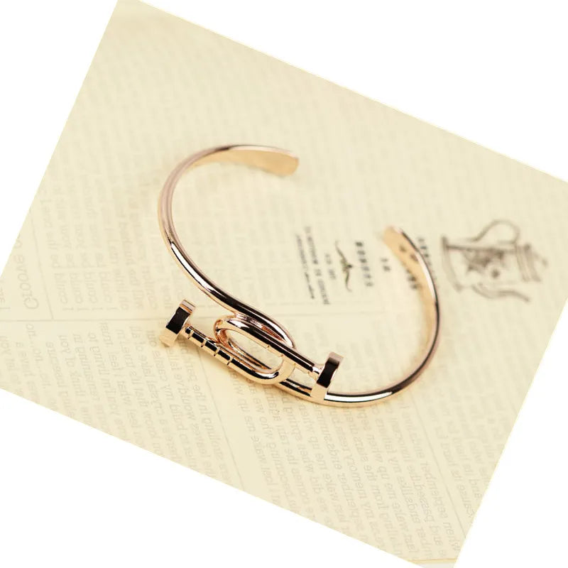 Exaggerated Personality Open Bangle Bracelet