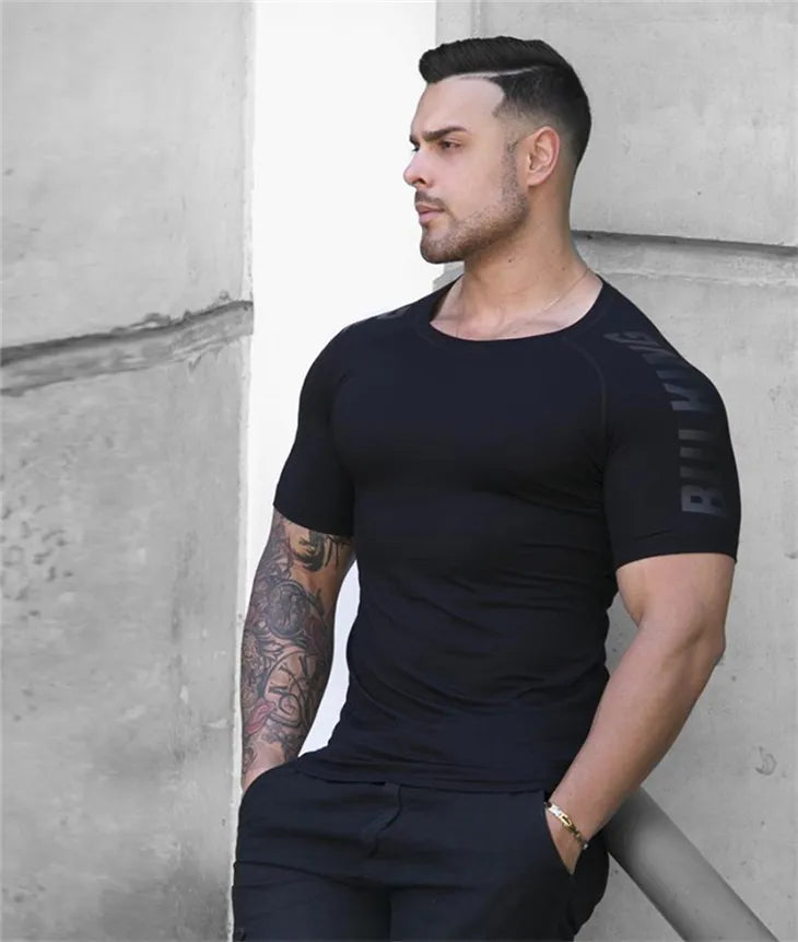 Bodybuilding and Fitness Short Sleeve T-shirt