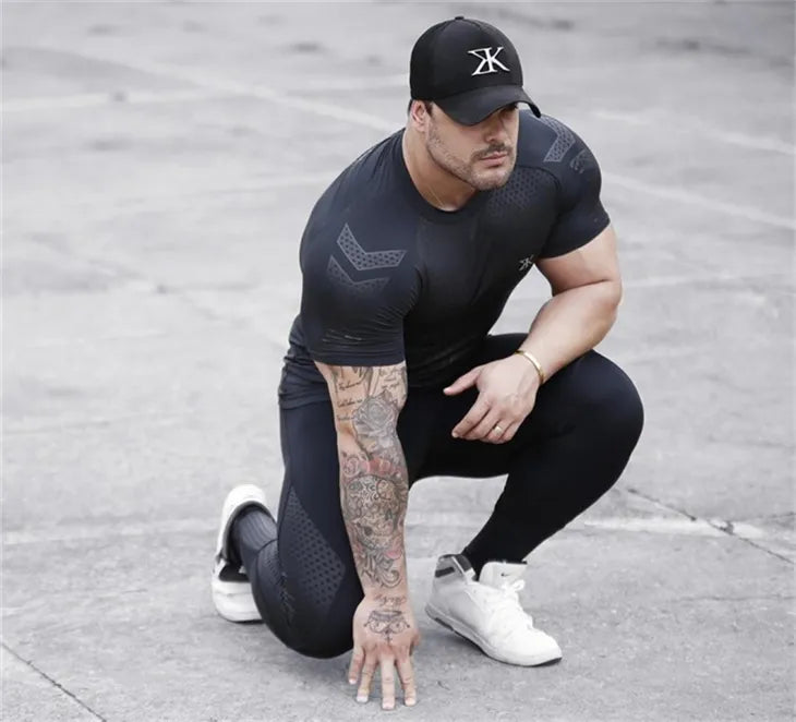 Bodybuilding and Fitness Short Sleeve T-shirt