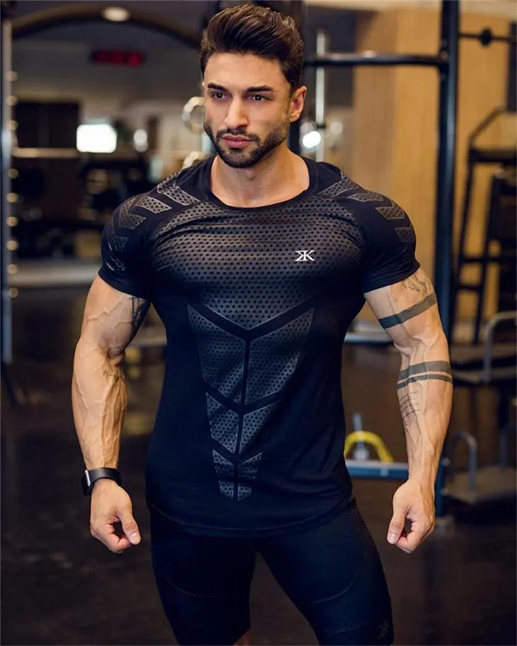 Bodybuilding and Fitness Short Sleeve T-shirt