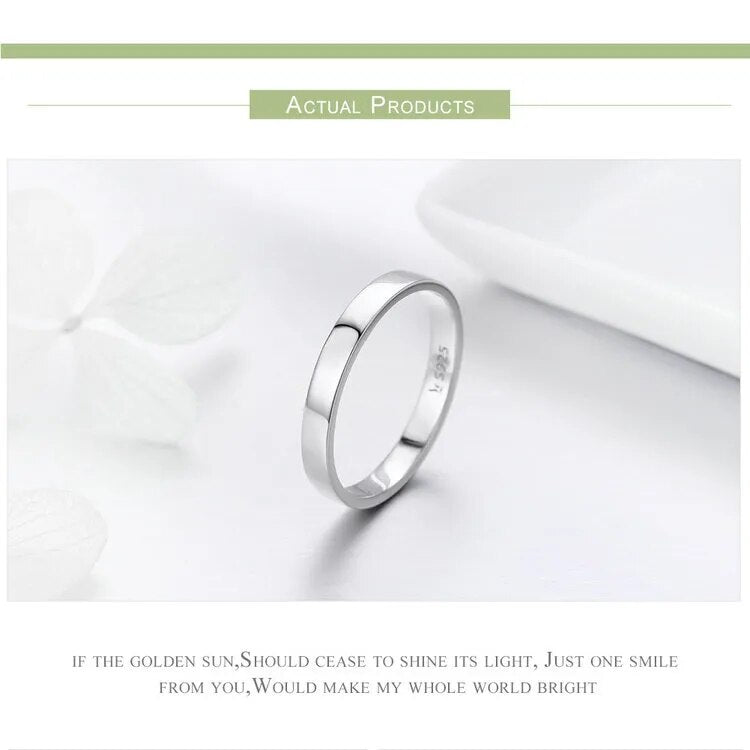 High Quality Sterling Silver Wedding Ring