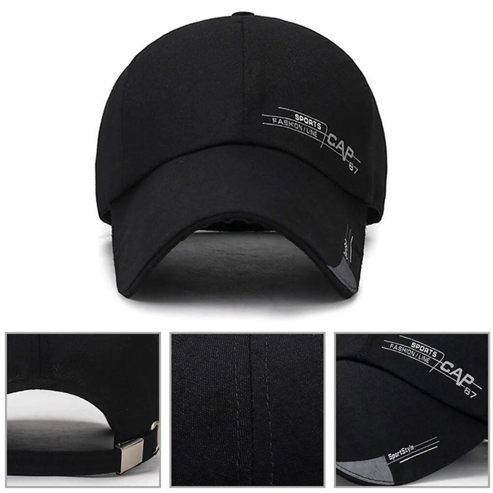 Waterproof Duck Tongue Sun Visor Baseball Cap