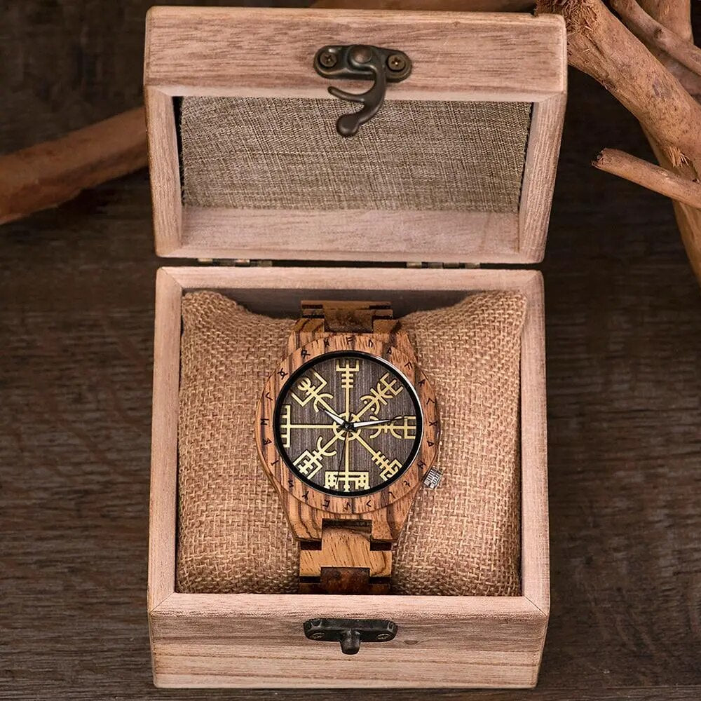 Vegvisir Design Luxury Wood Watches