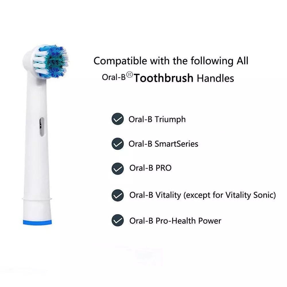 Replacement Heads Electric Oral-B 20pcs Toothbrush