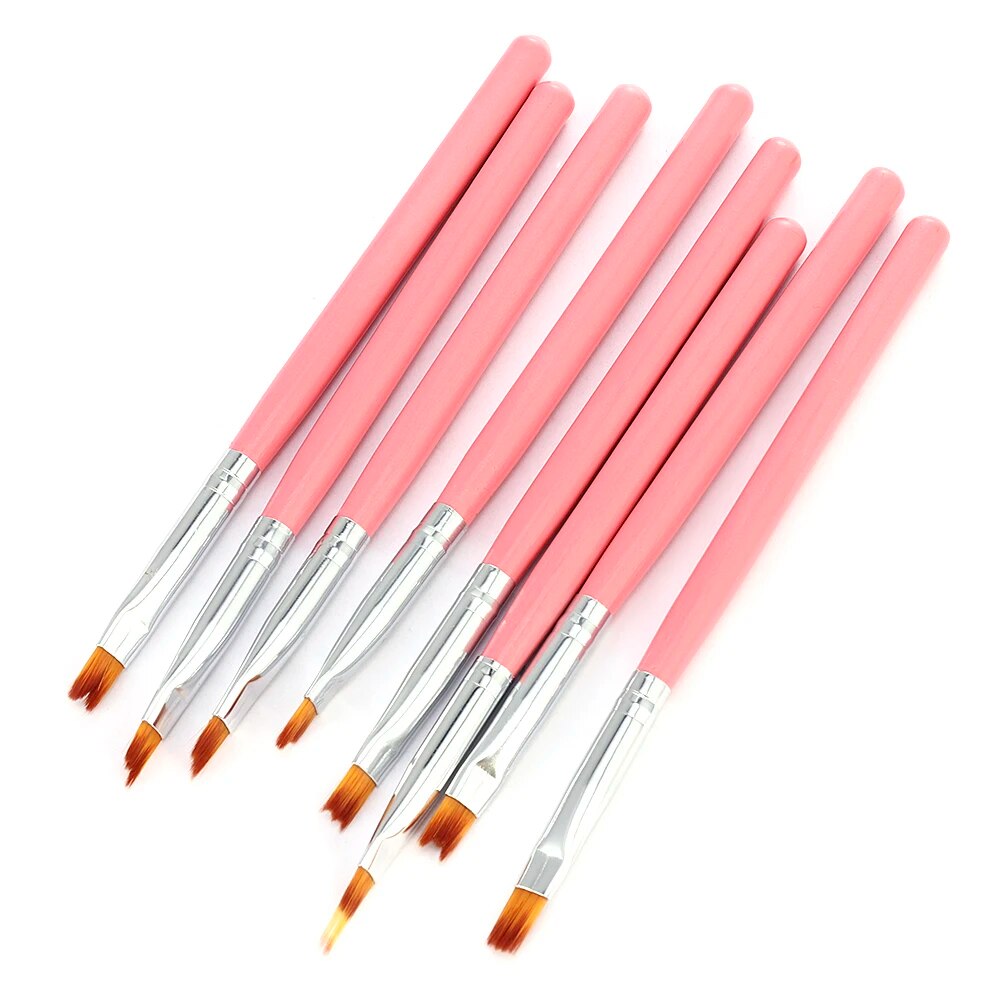 Nail Dotting Gel Liner Polish Brush Set