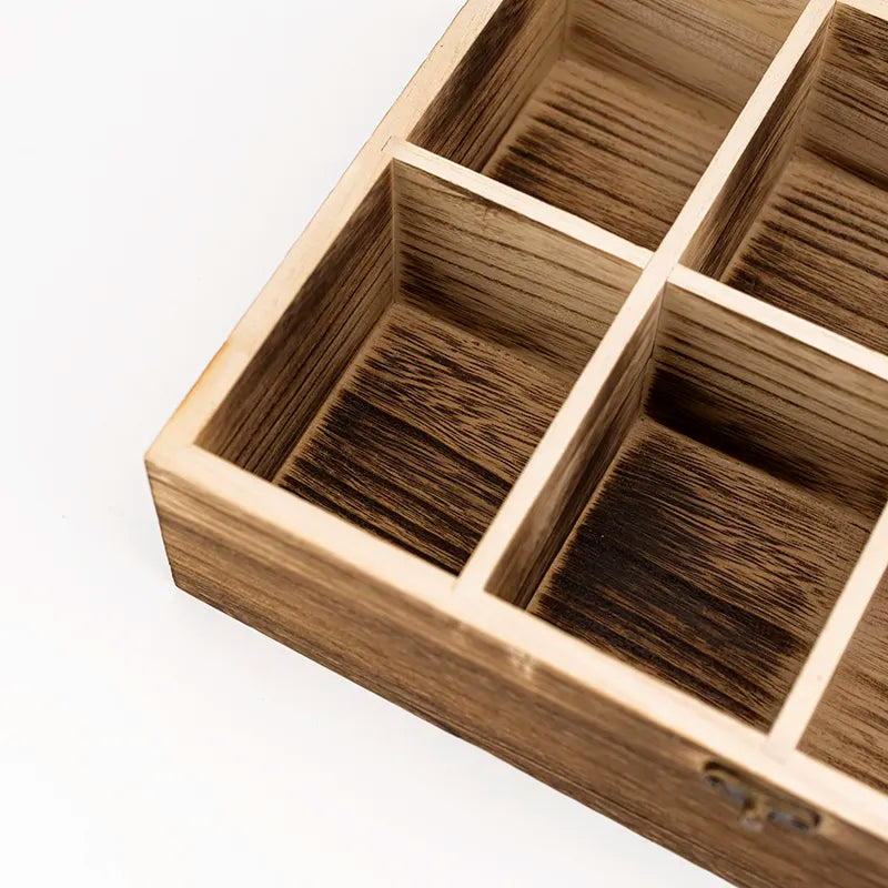 Wood Wrist Watch Display Box Organizer