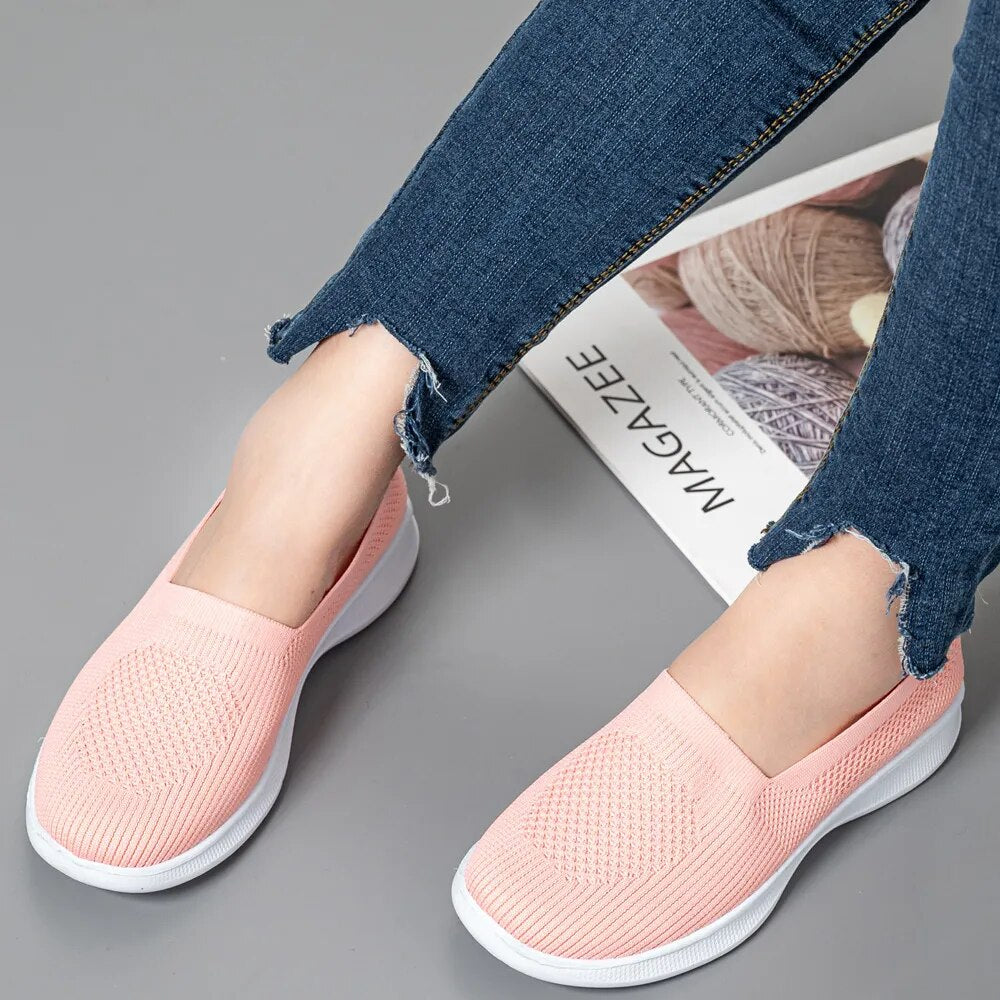 Lightweight Knitted  Sneakers