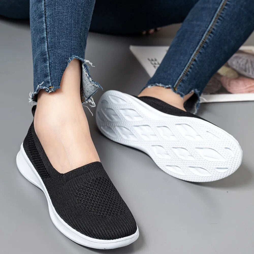 Lightweight Knitted  Sneakers