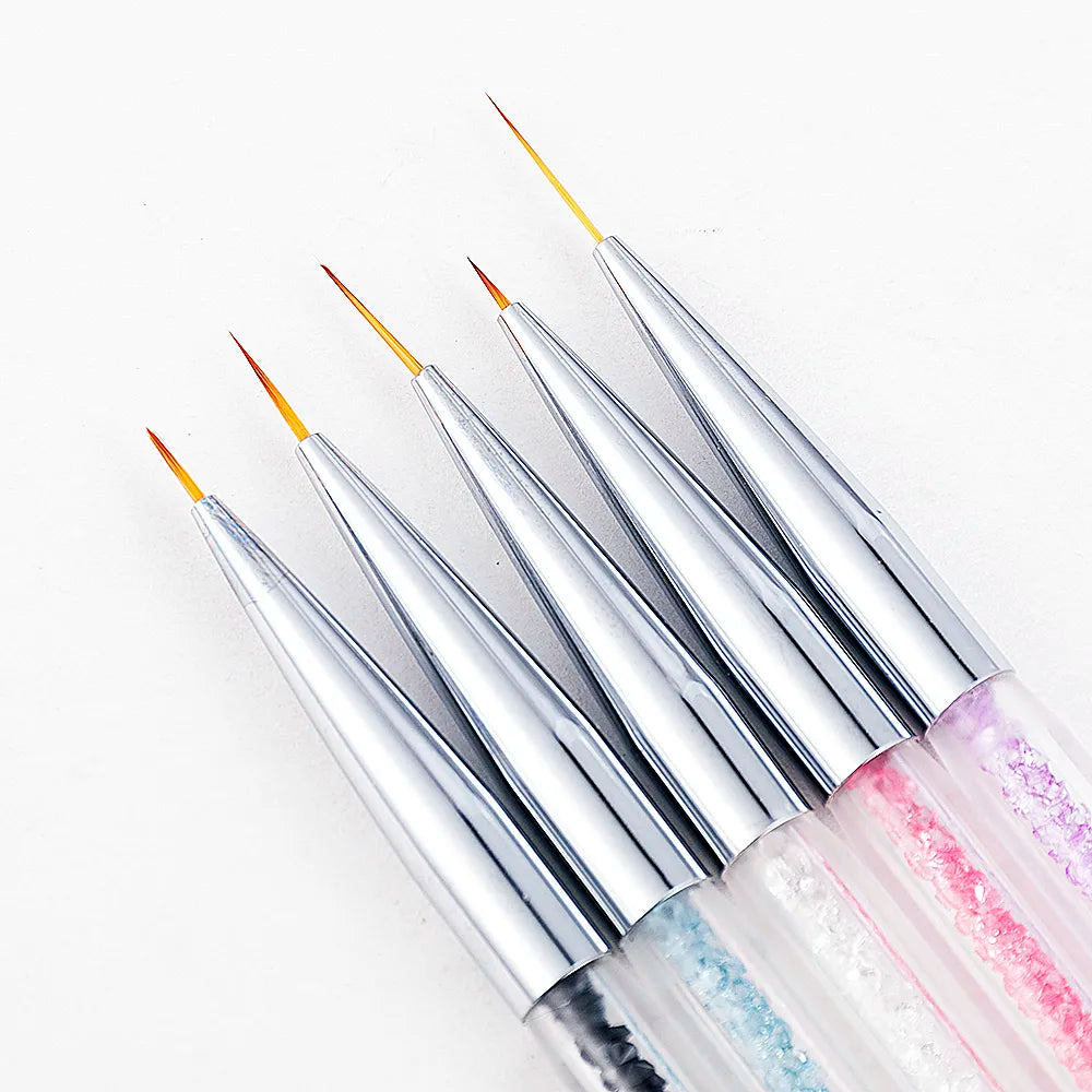 Nail Dotting Gel Liner Polish Brush Set