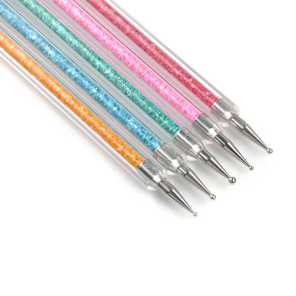 Nail Dotting Gel Liner Polish Brush Set