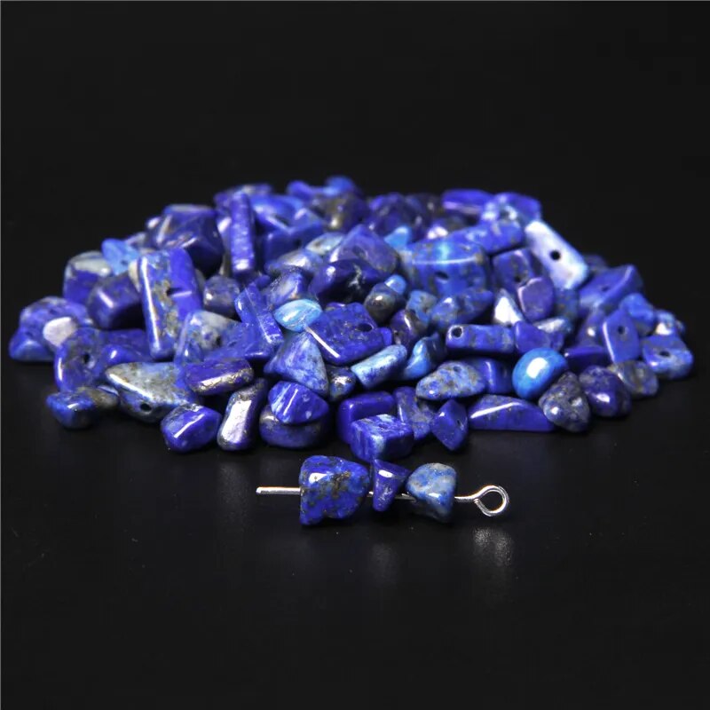 Malachite Quartzs Irregular Gravel Beads