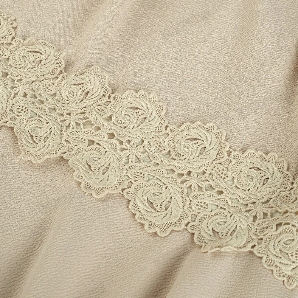 Nice-forever Vintage Embroidery Floral Lace