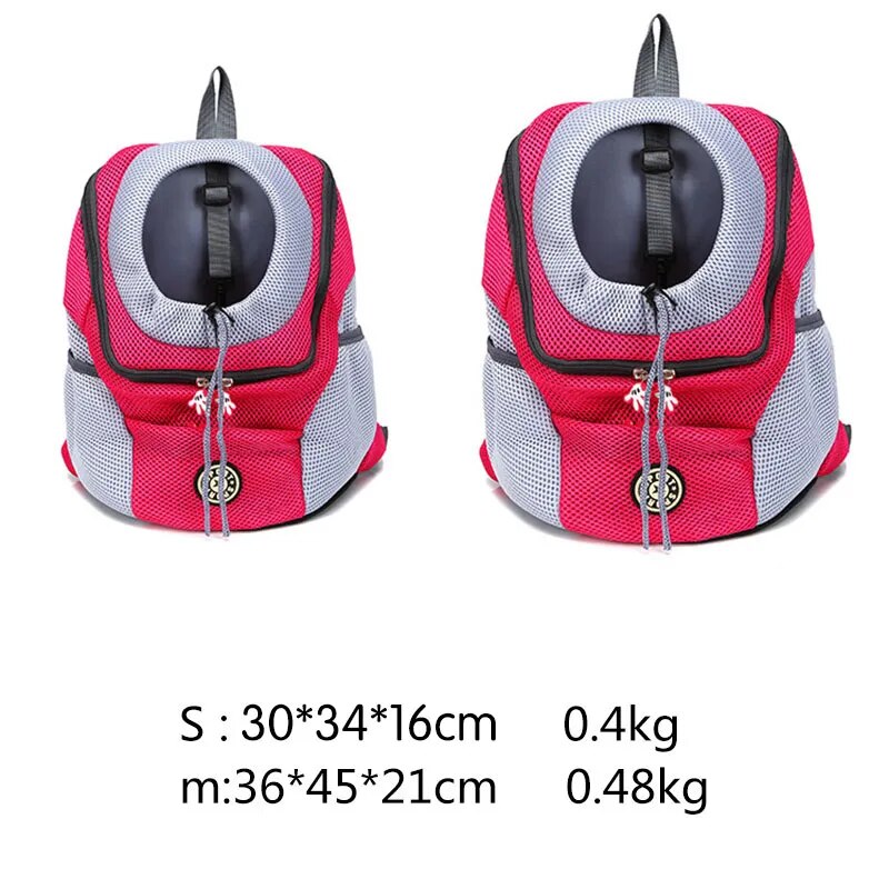 Portable Outdoor Pet Dog Carrier Backpack (S--L)