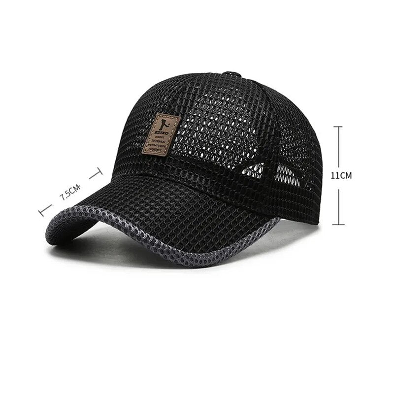 Summer Breathable Mesh Baseball Cap