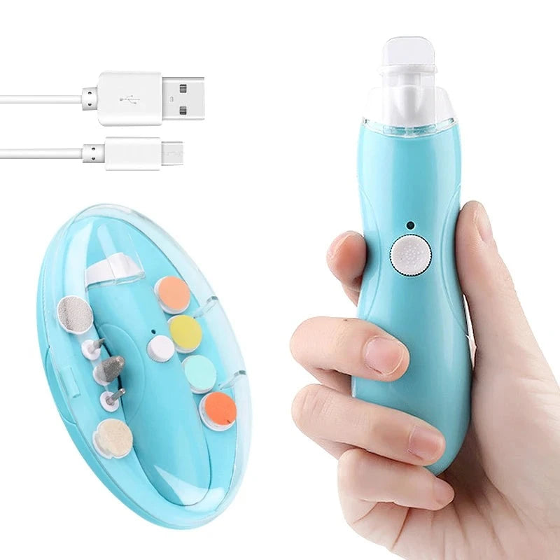 Electric Baby Nail Trimmer USB Charging  Kids