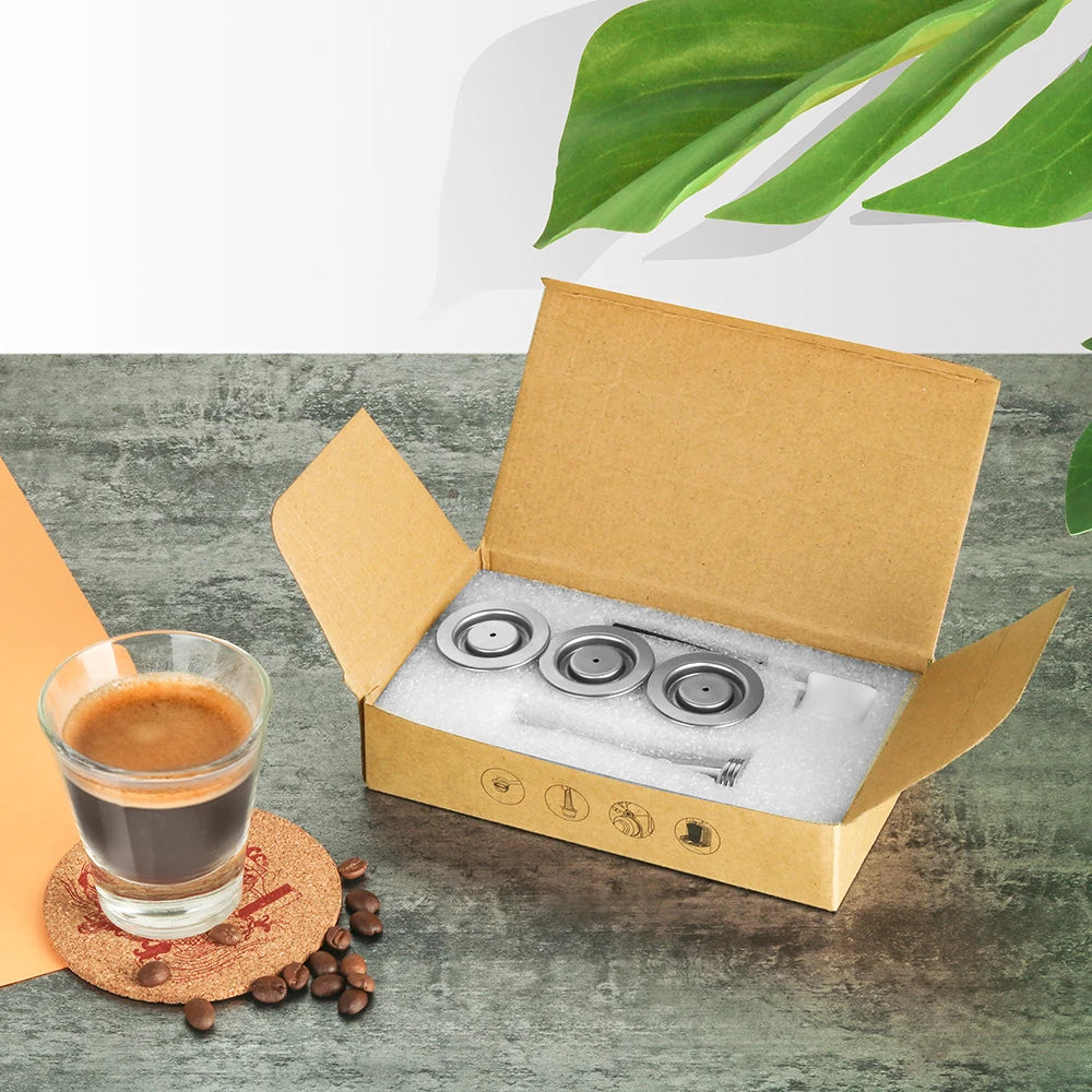 Eco-Friendly Packing Reusable Coffee Capsule
