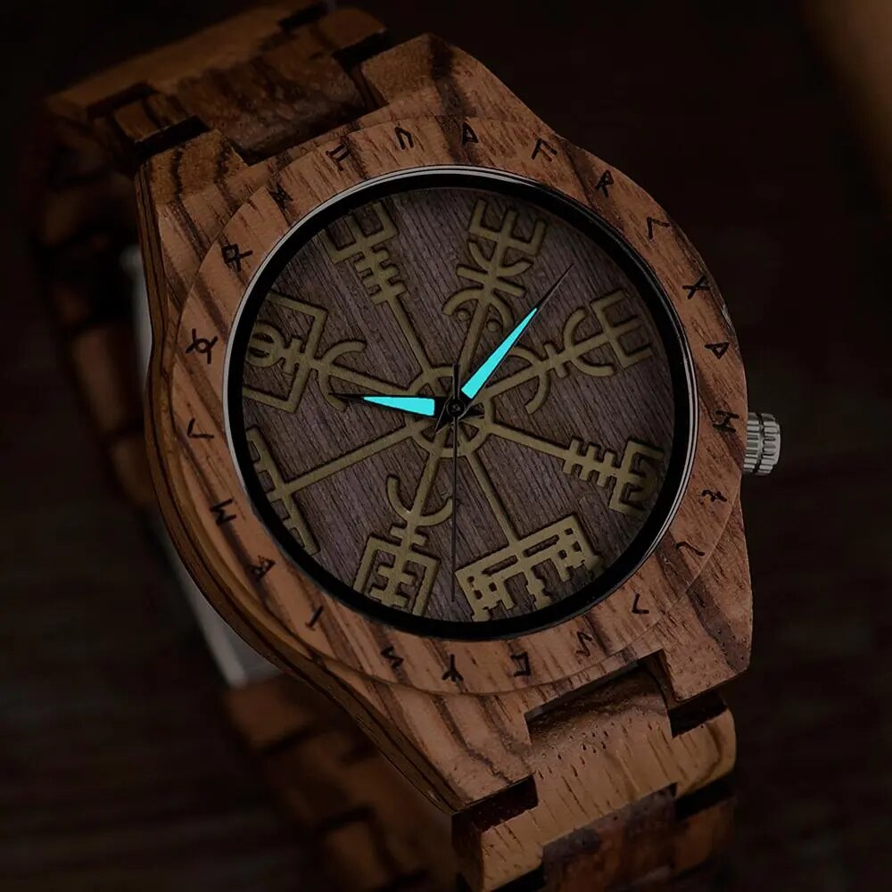 Vegvisir Design Luxury Wood Watches