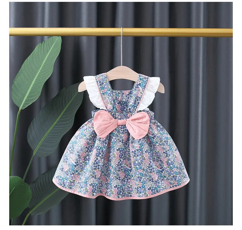 Baby Girl Summer Clothes Birthday Love Dresses