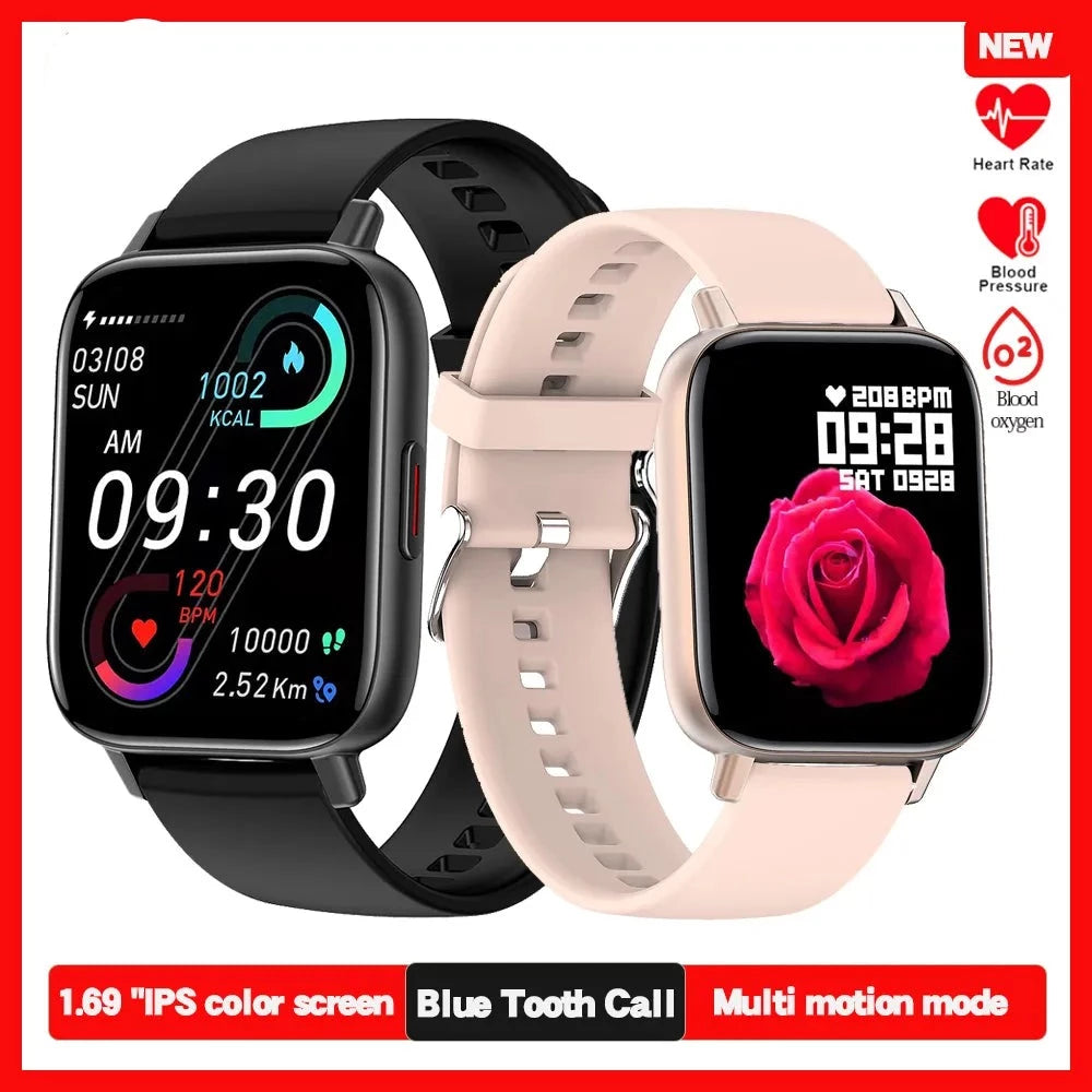 Heart Rate Blood Pressure Reader Smart Watches