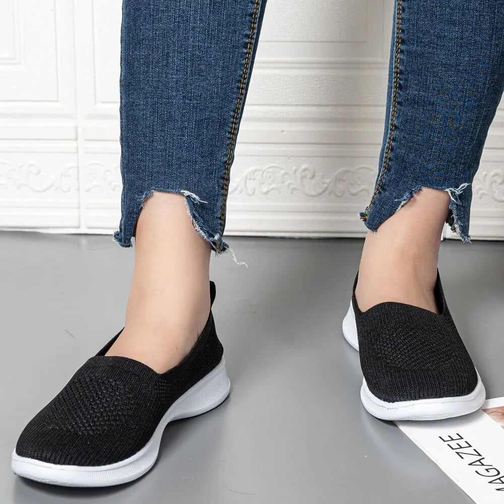 Lightweight Knitted  Sneakers