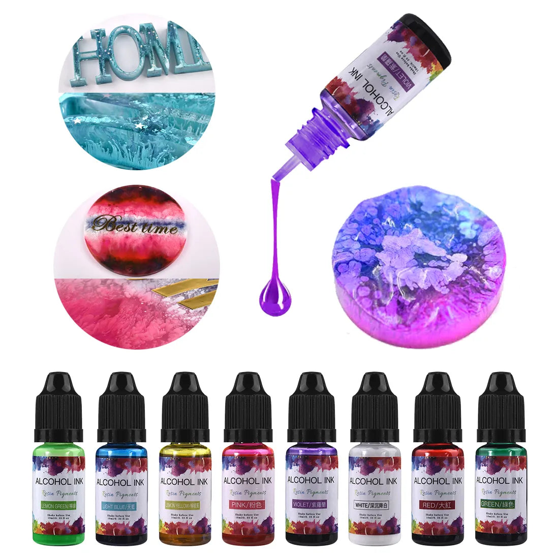 Art Liquid Colorant Dye Ink Diffusion