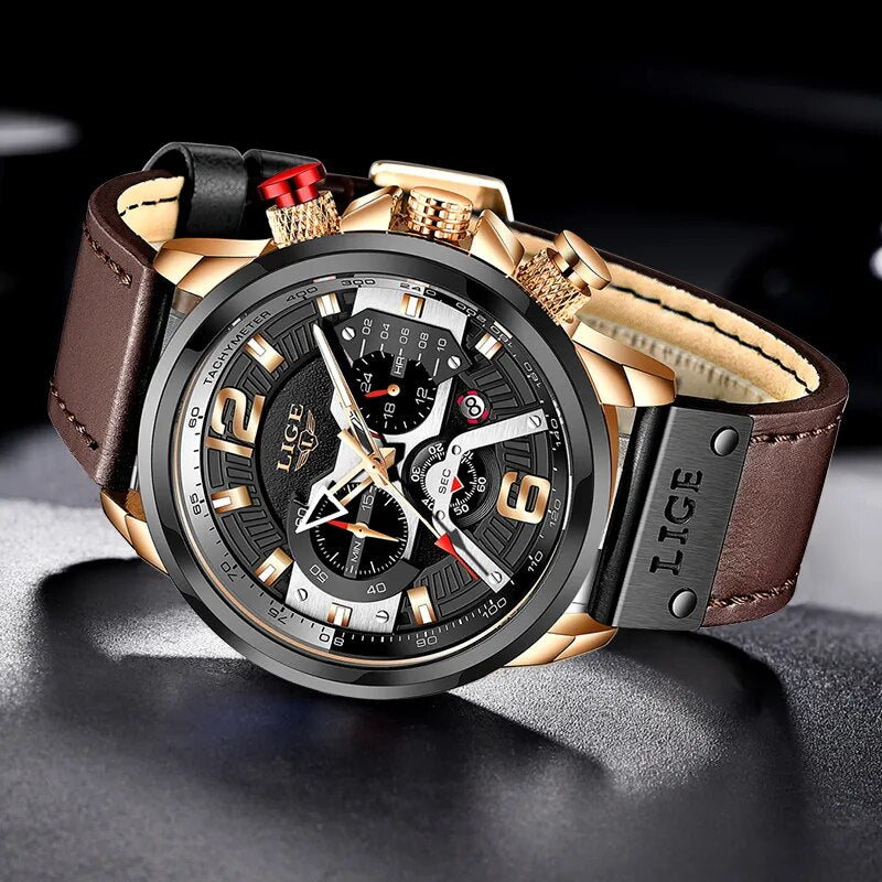 Top Brand Men's Waterproof Chronograph Sports Watch