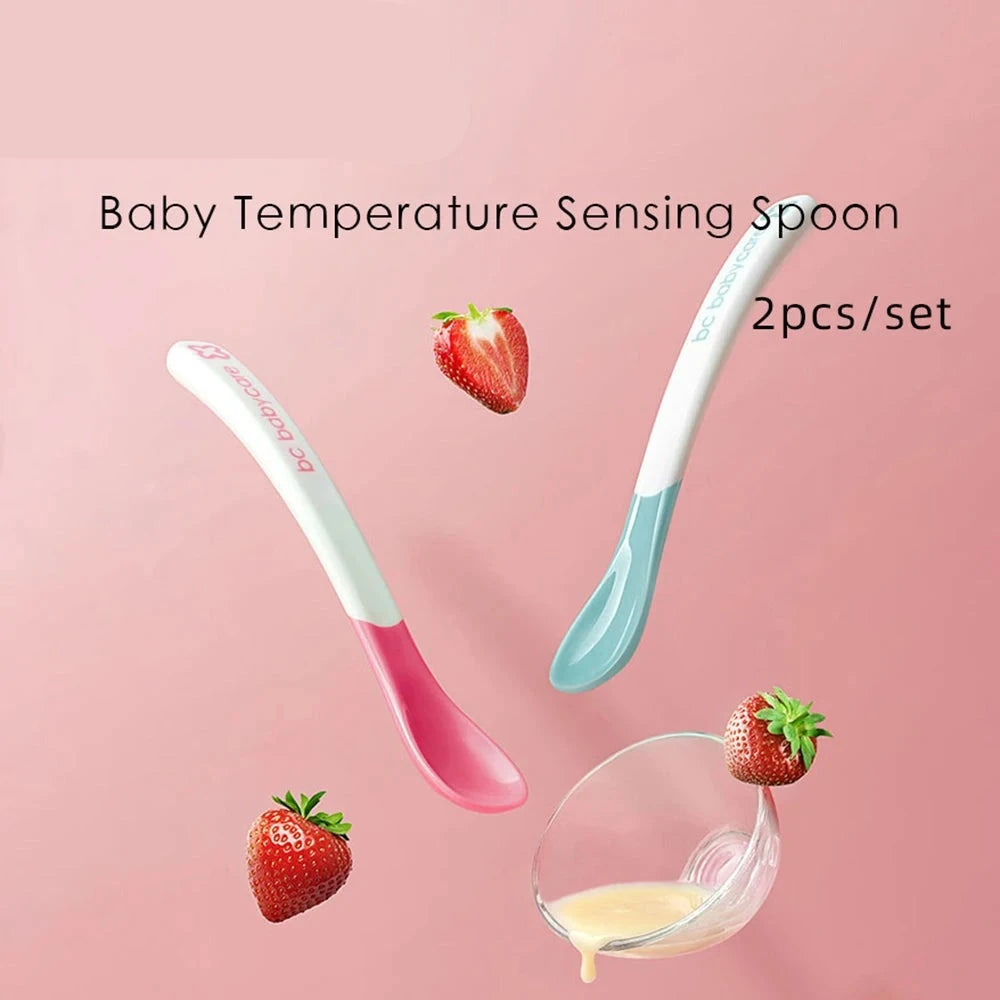 Baby Temperature Sensing Spoon Flatware