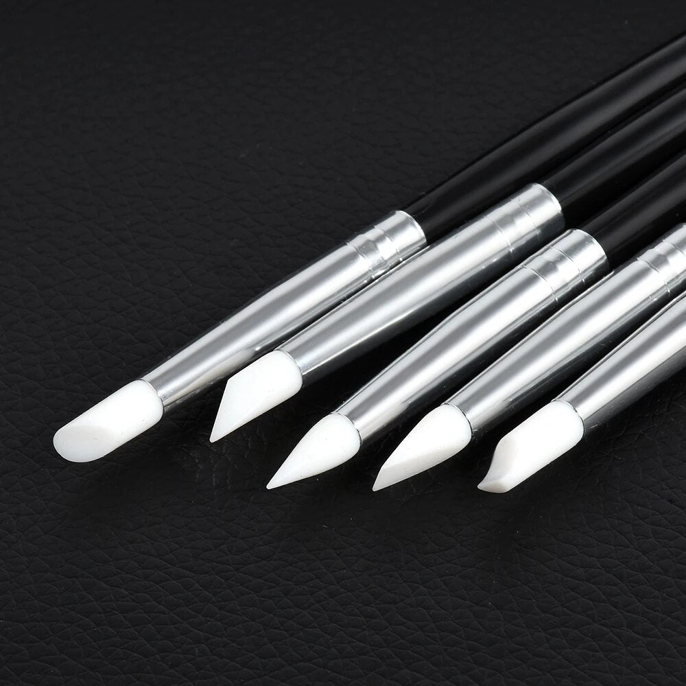 Nail Dotting Gel Liner Polish Brush Set