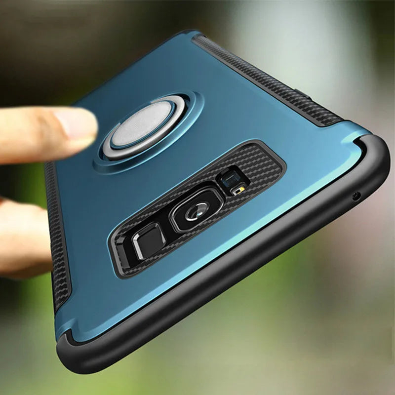 Shockproof Finger Ring Case Cover