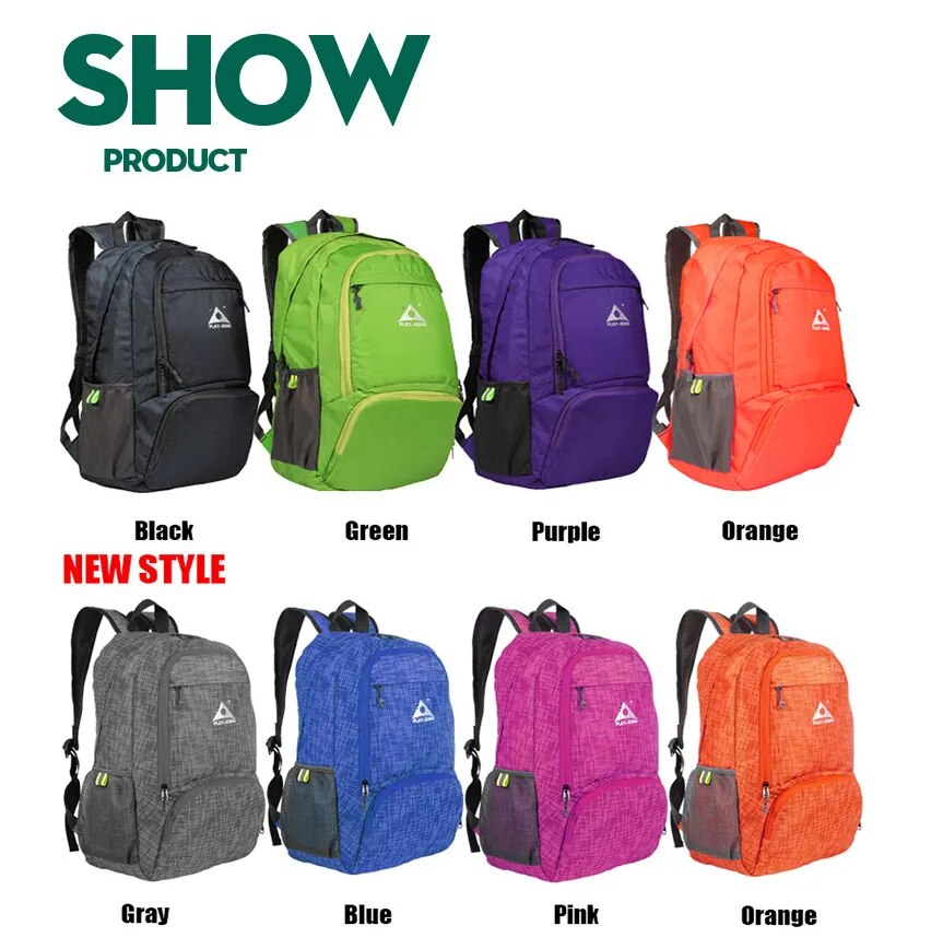 Foldable Lightweight Rainproof Backpack