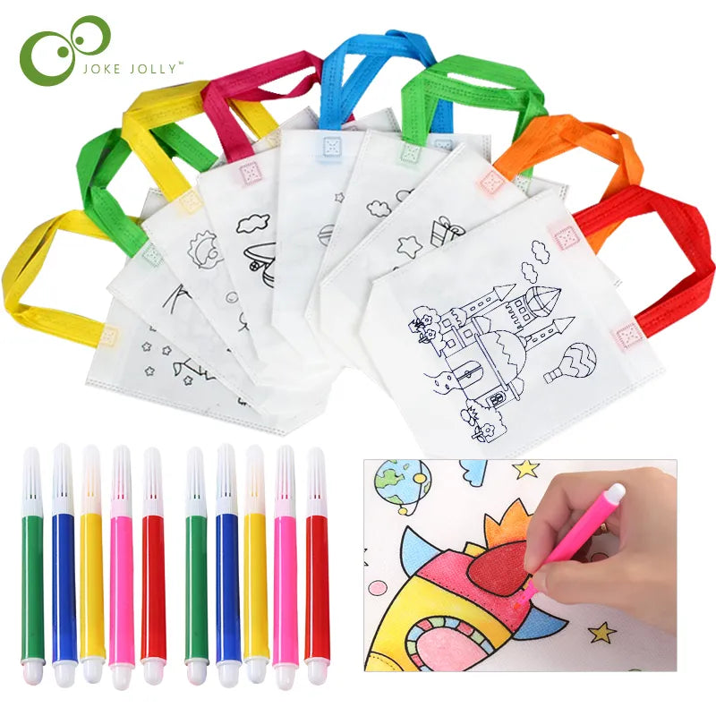Children Arts Crafts Color Filling Drawing Toy