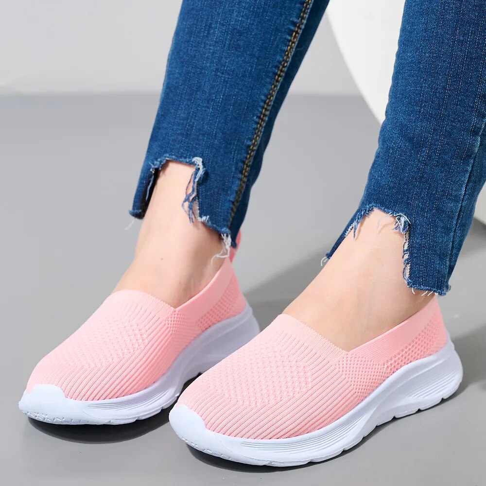 Lightweight Knitted  Sneakers