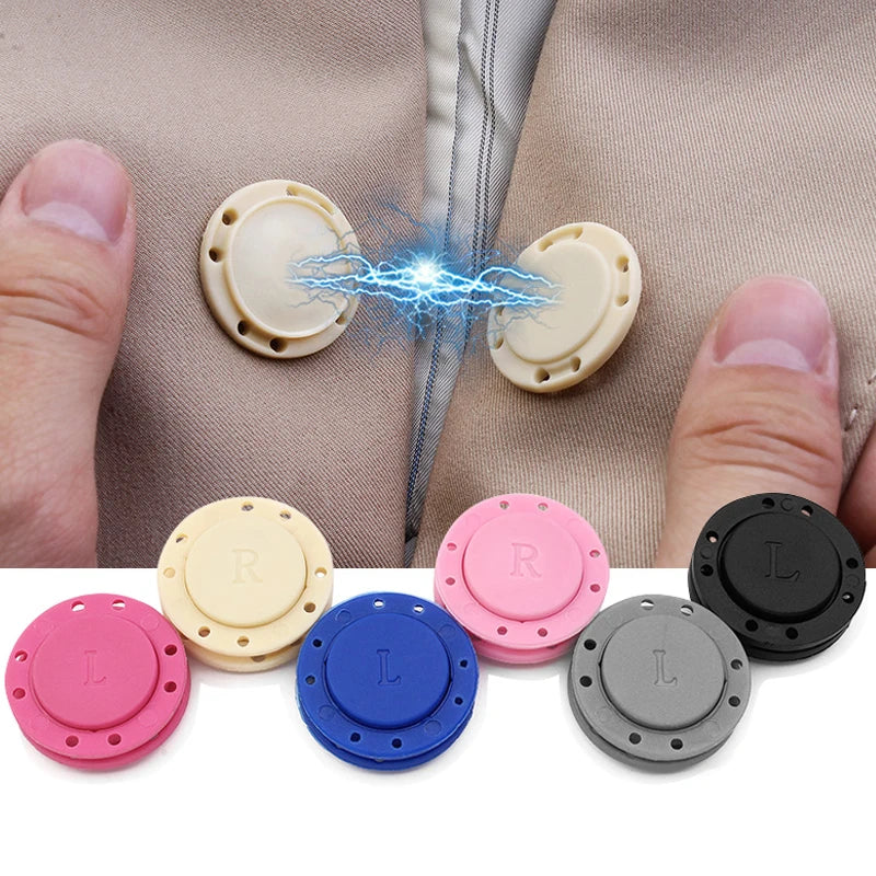 Jacket Cardigan Buckle Buttons
