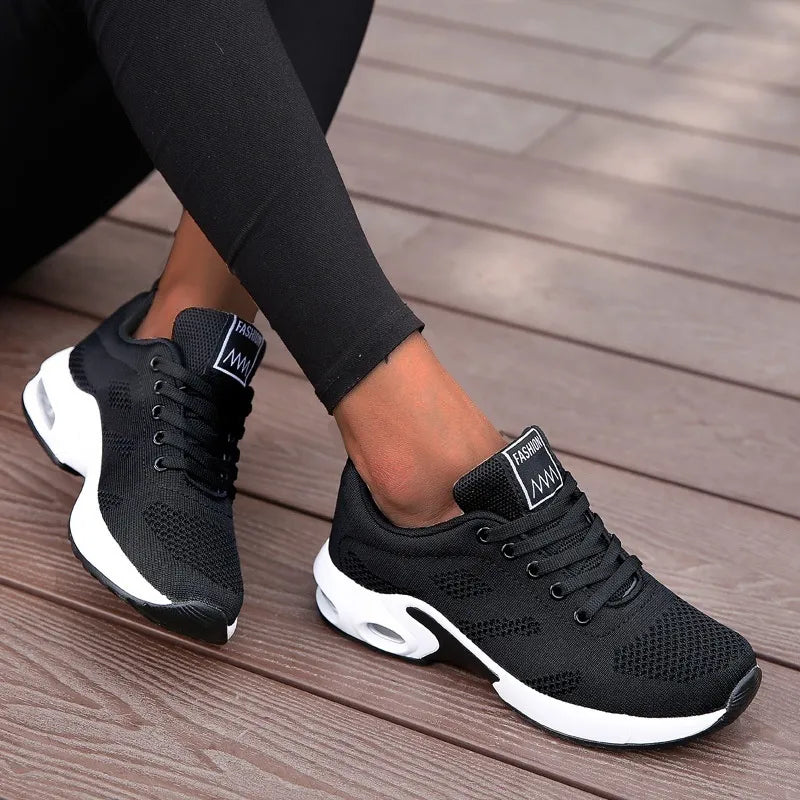 Lace Up Running Lightweight Sneakers