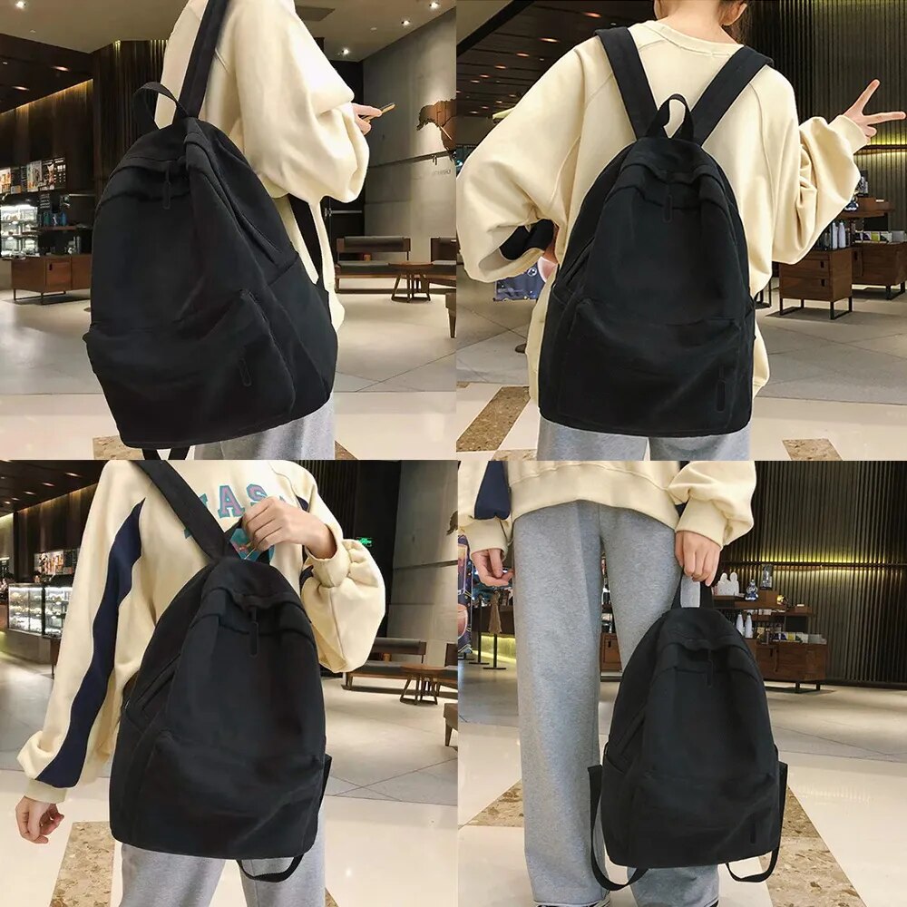 Unisex Shoulder Casual Backpack Bag