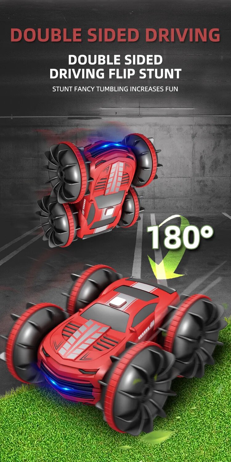 Waterproof Radio Controlled Stunt Car