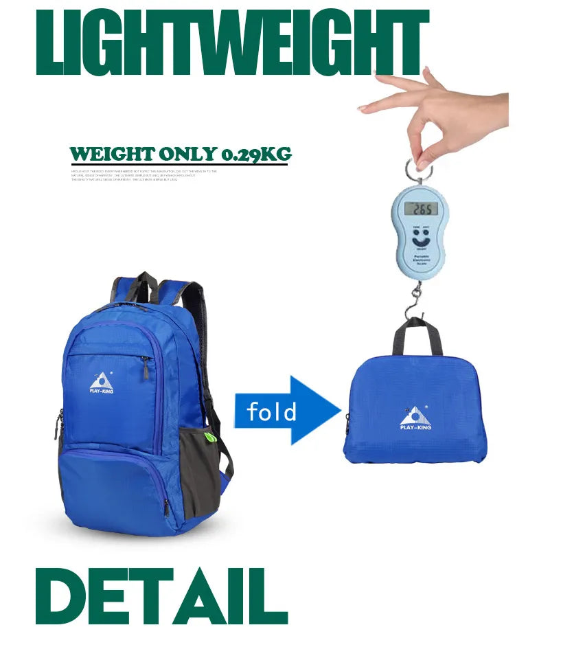 Foldable Lightweight Rainproof Backpack