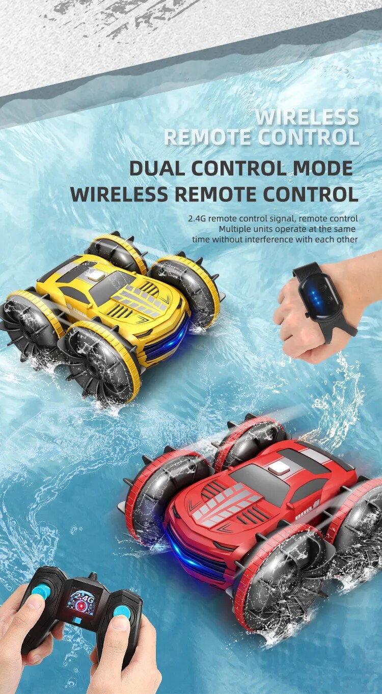 Waterproof Radio Controlled Stunt Car