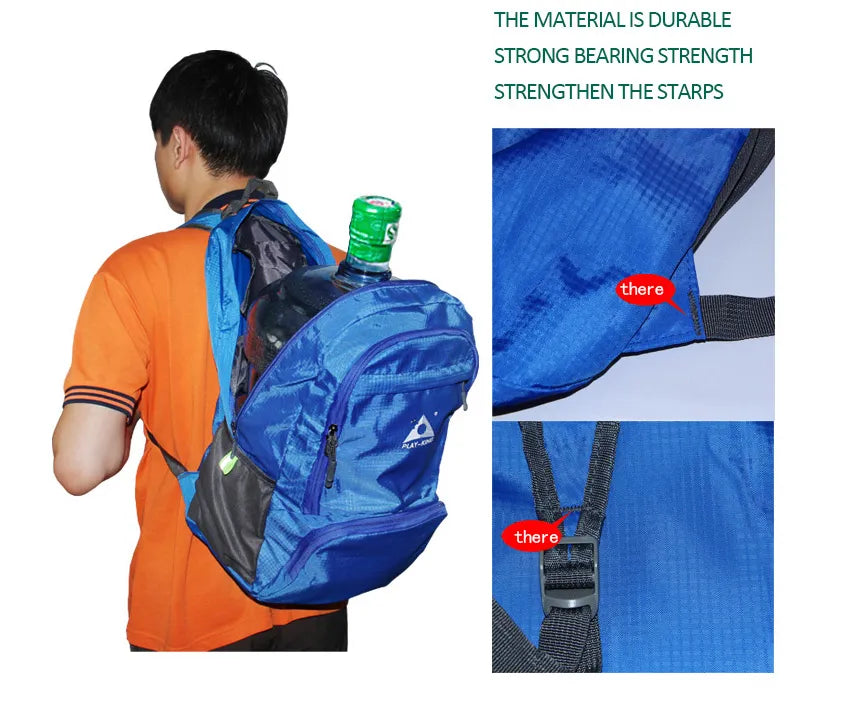 Foldable Lightweight Rainproof Backpack