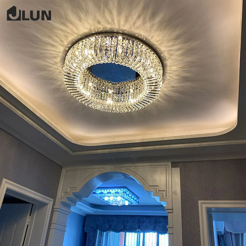 Modern Crystal Led Chandeliers Lighting