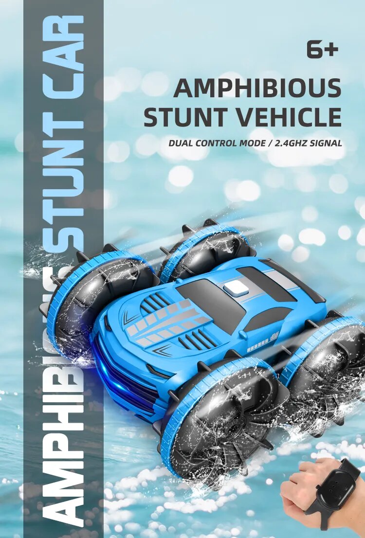 Waterproof Radio Controlled Stunt Car