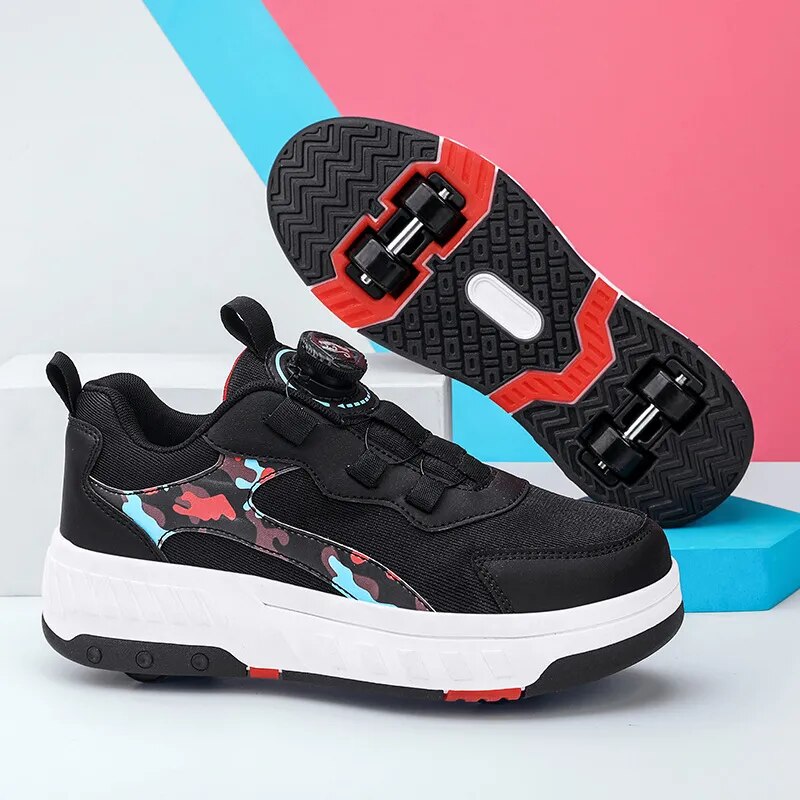 Kids Sneakers with 4 Wheels