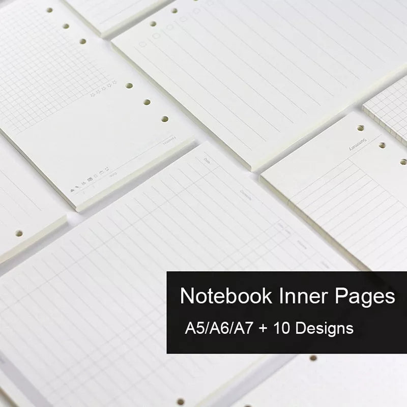 A5 A6A7 Notebook Inner Page Stationery