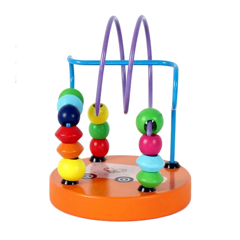 Wooden mini Circles Educational Math Toy