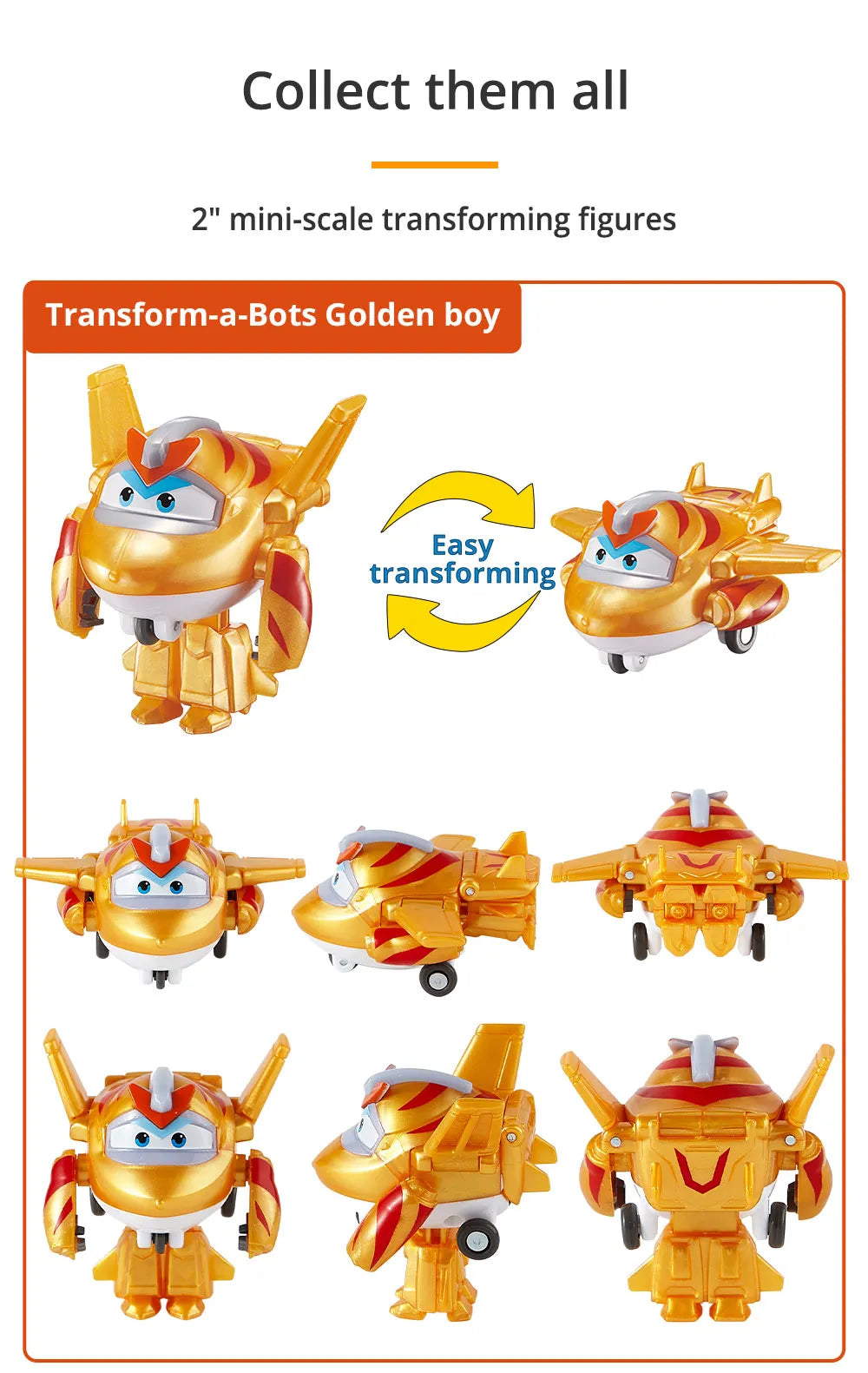 36 Anime Deformation Robots Ideal Kids' Gifts